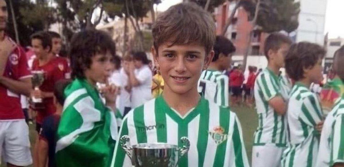 Gavi in the Sevilla FC youth system